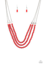 Load image into Gallery viewer, Terra Trails Red Necklace