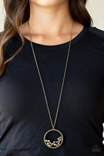 Load image into Gallery viewer, Galactic Glow Brass Necklace