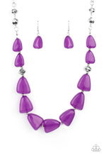 Load image into Gallery viewer, Tenaciously Tangy Purple Necklace