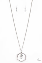 Load image into Gallery viewer, Chicly Geocentric Silver Necklace