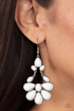 Load image into Gallery viewer, Colorfully Canopy White Earrings
