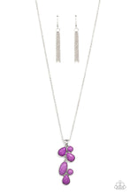 Load image into Gallery viewer, Wild Bunch Flair Purple Necklace