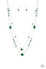 Load image into Gallery viewer, Dazzle the Crowd Green Necklace