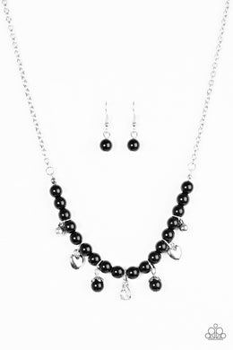 A Heart Luck Story Black Necklace