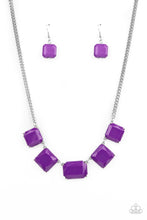 Load image into Gallery viewer, Instant Mood Booster Purple Necklace