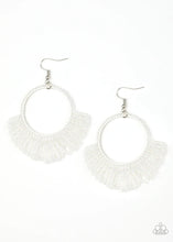 Load image into Gallery viewer, Can’t BEAD-live My Eyes Multi/White Seed Bead Earrings