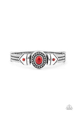 Load image into Gallery viewer, Tribal Soul Red Hinged Bracelet