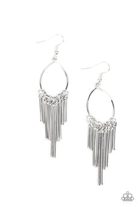 Mood Swing Silver Earrings