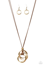 Load image into Gallery viewer, Harmonious Hardware Brass Necklace