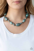 Load image into Gallery viewer, Gatherer Glamour Blue Necklace
