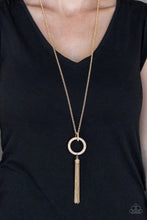 Load image into Gallery viewer, Straight to the Top Gold Necklace