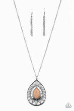 Load image into Gallery viewer, Summer Sunbeam Brown Necklace