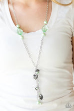 Load image into Gallery viewer, Heart Stopping Harmony Green Necklace
