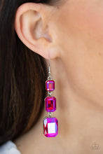 Load image into Gallery viewer, Cosmic Red Carpet Pink Earrings