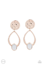 Load image into Gallery viewer, Opal Obsession Rose Gold Clip On Earrings