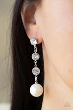 Load image into Gallery viewer, Yacht Scene White Earrings