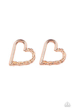 Load image into Gallery viewer, Cupid Who Copper Post Earrings
