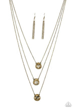 Load image into Gallery viewer, Once in a Millionaire Brass Necklace