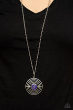 Load image into Gallery viewer, Targeted Tranquility Purple Necklace