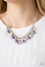 Load image into Gallery viewer, Seaside Sophistication Purple Necklace