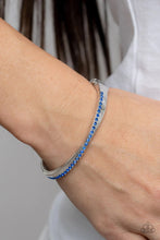Load image into Gallery viewer, Palace Penthouse Blue Hinged Bracelet