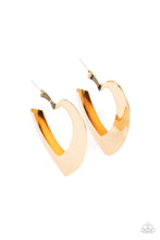 Load image into Gallery viewer, Heart Racing Radiance Gold Earrings