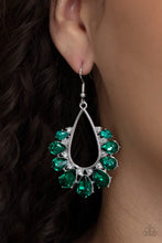 Load image into Gallery viewer, Two Can Play That Game Green Earrings
