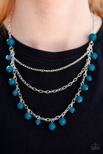 Load image into Gallery viewer, You the Glam Blue Necklace