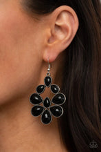 Load image into Gallery viewer, In Crowd Couture Black Earrings