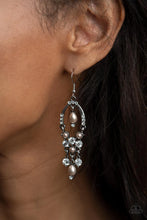 Load image into Gallery viewer, Back in the Spotlight Brown Earrings