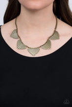 Load image into Gallery viewer, Mane Street Brass Necklace