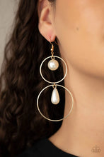 Load image into Gallery viewer, Cultured in Couture Gold Earrings