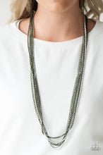 Load image into Gallery viewer, Colorful Calamity Green Necklace