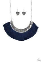 Load image into Gallery viewer, Might and Mane Blue Necklace