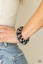 Load image into Gallery viewer, Gimme Gimme Black Coil Bracelet
