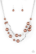 Load image into Gallery viewer, High Roller Status Brown Necklace