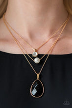 Load image into Gallery viewer, Midnight Martinis Gold Necklace