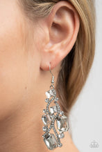Load image into Gallery viewer, Interstellar Illumination White Earrings