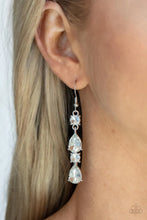 Load image into Gallery viewer, Raise Your Glass to Glamorous White Earrings