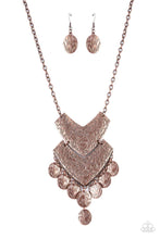 Load image into Gallery viewer, Keys to Animal Kingdom Copper Necklace
