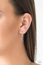 Load image into Gallery viewer, Colorful Cadence Purple Necklace