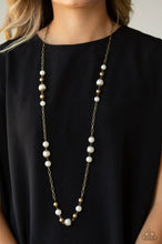 Load image into Gallery viewer, Wallstreet Waltz Brass Necklace