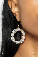 Load image into Gallery viewer, Glowing in Circles Gold Earrings