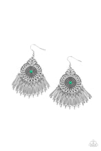 Load image into Gallery viewer, Dream a Little Dreamcatcher Green Earrings