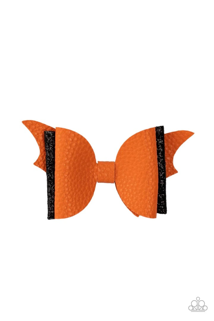 Spook-tacular, Spook-tacular Orange/Black Hair Clip
