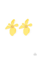 Load image into Gallery viewer, Hawaiian Heiress Yellow Earrings