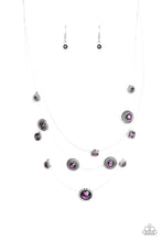 Load image into Gallery viewer, Sheer Thing Purple Necklace