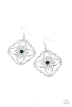 Load image into Gallery viewer, Treasure Grove Green Earrings
