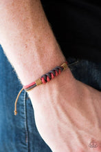 Load image into Gallery viewer, Knot By a Long Shot Red Urban Bracelet