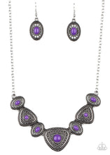Load image into Gallery viewer, Totally TERRA-torial Purple Necklace